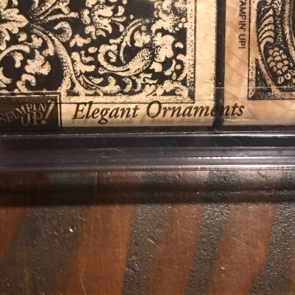 Stampin’ Up - Elegant Ornaments 2003 Rubber Stamps - Almost New! - Picture 6 of 8